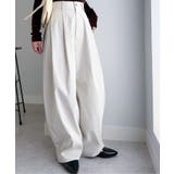 カーブシルエットサイドタックパンツ | RANAN | 詳細画像15 