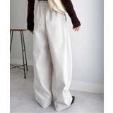 カーブシルエットサイドタックパンツ | RANAN | 詳細画像16 