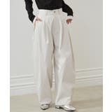 カーブシルエットサイドタックパンツ | RANAN | 詳細画像18 