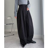 カーブシルエットサイドタックパンツ | RANAN | 詳細画像2 