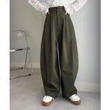 カーブシルエットサイドタックパンツ | RANAN | 詳細画像27 