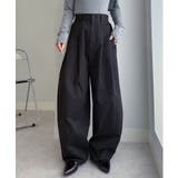 カーブシルエットサイドタックパンツ | RANAN | 詳細画像3 