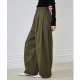 カーブシルエットサイドタックパンツ | RANAN | 詳細画像30 