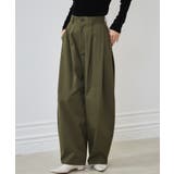 カーブシルエットサイドタックパンツ | RANAN | 詳細画像32 