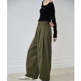 カーブシルエットサイドタックパンツ | RANAN | 詳細画像34 