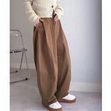 カーブシルエットサイドタックパンツ | RANAN | 詳細画像37 