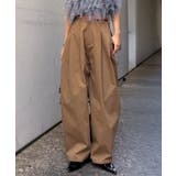 【S～LLサイズ展開】カーブシルエットサイドタックパンツ | RANAN | 詳細画像56 