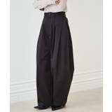 カーブシルエットサイドタックパンツ | RANAN | 詳細画像8 