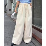 【S~LLサイズ展開】2タックワイドイージーデニムパンツ | RANAN | 詳細画像34