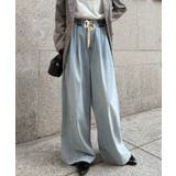 ２タックワイドイージーデニムパンツ | RANAN | 詳細画像4 