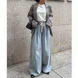 ２タックワイドイージーデニムパンツ | RANAN | 詳細画像6 