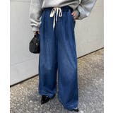 ２タックワイドイージーデニムパンツ | RANAN | 詳細画像8 