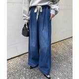 ２タックワイドイージーデニムパンツ | RANAN | 詳細画像9 