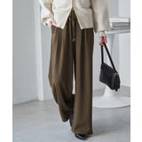 【S～3L展開】とろみ２タックイージーパンツ | RANAN | 詳細画像10 