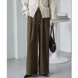 【S～3L展開】とろみ２タックイージーパンツ | RANAN | 詳細画像12 