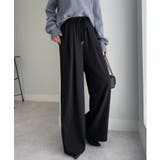 【S～3L展開】とろみ２タックイージーパンツ | RANAN | 詳細画像15 