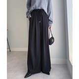 【S～3L展開】とろみ２タックイージーパンツ | RANAN | 詳細画像16 