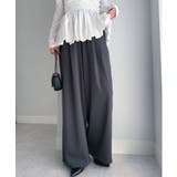 【S～3L展開】とろみ２タックイージーパンツ | RANAN | 詳細画像36 