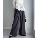 【S～3L展開】とろみ２タックイージーパンツ | RANAN | 詳細画像39 