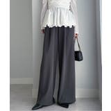 【S～3L展開】とろみ２タックイージーパンツ | RANAN | 詳細画像40 