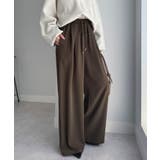 【S～3L展開】とろみ２タックイージーパンツ | RANAN | 詳細画像5 