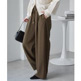 【S～3L展開】とろみ２タックイージーパンツ | RANAN | 詳細画像9 