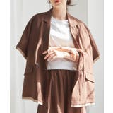 ハーフスリーブシアーシャツジャケット | RANAN | 詳細画像15