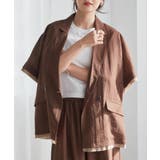 ハーフスリーブシアーシャツジャケット | RANAN | 詳細画像16