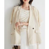 ハーフスリーブシアーシャツジャケット | RANAN | 詳細画像22