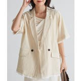 ハーフスリーブシアーシャツジャケット | RANAN | 詳細画像23