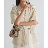 ハーフスリーブシアーシャツジャケット | RANAN | 詳細画像26