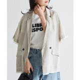 ハーフスリーブシアーシャツジャケット | RANAN | 詳細画像30