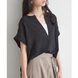 前後2WAYハーフジップブラウス | RANAN | 詳細画像14