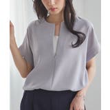 前後2WAYハーフジップブラウス | RANAN | 詳細画像18