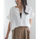 前後2WAYハーフジップブラウス | RANAN | 詳細画像2