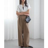 前後2WAYハーフジップブラウス | RANAN | 詳細画像7