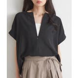 前後2WAYハーフジップブラウス | RANAN | 詳細画像9