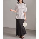 ウエストタックフレアブラウス | RANAN | 詳細画像27