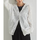 コード刺繍フードシャツ | RANAN | 詳細画像15 