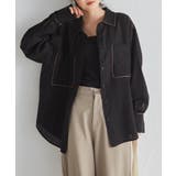 配色パイピングシアーシャツ | RANAN | 詳細画像13