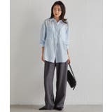 配色パイピングシアーシャツ | RANAN | 詳細画像24