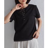レイヤードヘンリーネックTシャツ | RANAN | 詳細画像11