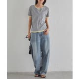 レイヤードヘンリーネックTシャツ | RANAN | 詳細画像19