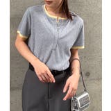 レイヤードヘンリーネックTシャツ | RANAN | 詳細画像20