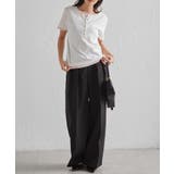 レイヤードヘンリーネックTシャツ | RANAN | 詳細画像26