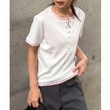 レイヤードヘンリーネックTシャツ | RANAN | 詳細画像27