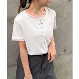 レイヤードヘンリーネックTシャツ | RANAN | 詳細画像32 