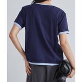 レイヤードヘンリーネックTシャツ | RANAN | 詳細画像4