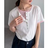 レイヤードヘンリーネックTシャツ | RANAN | 詳細画像41 