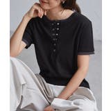 レイヤードヘンリーネックTシャツ | RANAN | 詳細画像8